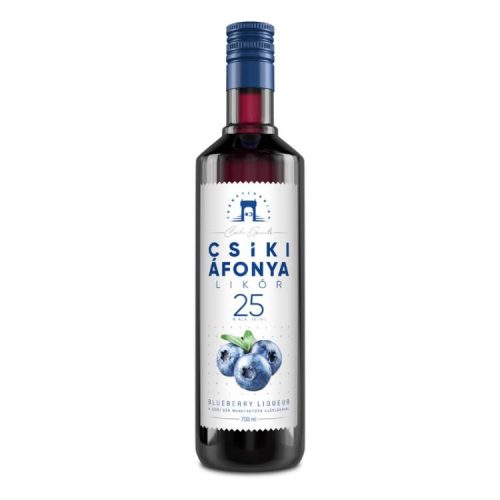 CSÍKI LIKŐR ÁFONYA 25% 700ML