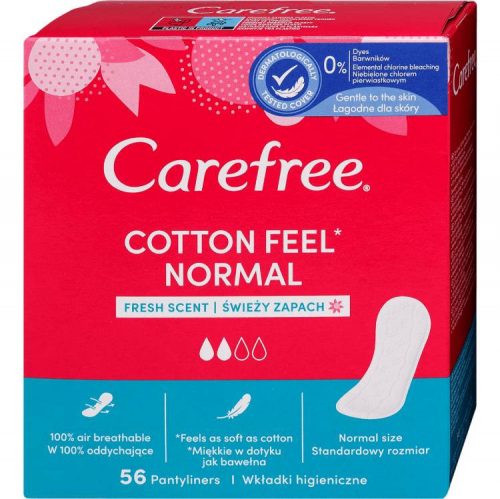 CAREFREE TISZTASÁGI BETÉT COTTON FRESH 56DB