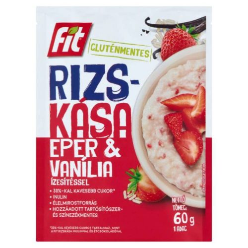 FIT RIZSKÁSA EPER VANÍLIA GLUTÉNMENTES 60G