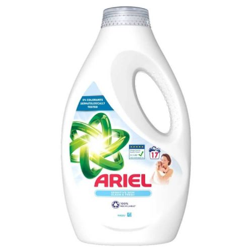 ARIEL FOLYÉKONY MOSÓSZER SENSITIVE 17 MOSÁS 850ML