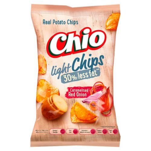 CHIO CHIPS LIGHT KARAMELLIZÁLT HAGYMA 55G