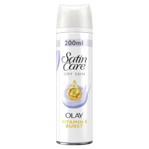 GILLETTE SATIN CARE BOROTVAGÉL NŐI DRY SKIN OLAY VITAMIN E BURST 200ML