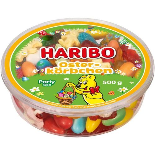 (HÚSV) HARIBO GUMICUKOR OSTERKÖRBCHEN 500G