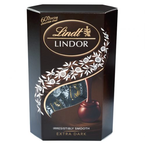 LINDOR CACAO ÉTCSOKOLÁDÉ GOLYÓ 60% DÍSZDOBOZBAN 200G