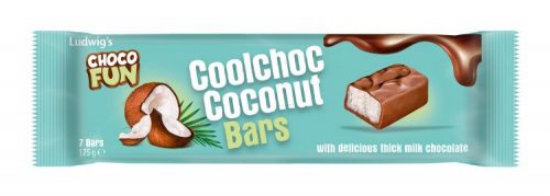 CHOCO FUN CSOKOLÁDÉ COOLCHOC COCONUT 7X25G