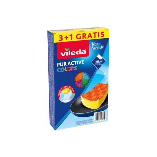 VILEDA COLOR PURE ACTIVE MOSOGATÓSZIVACS 4DB