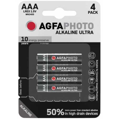 AGFAPHOTO ELEM MIKRO ULTRA AA B4 4DB