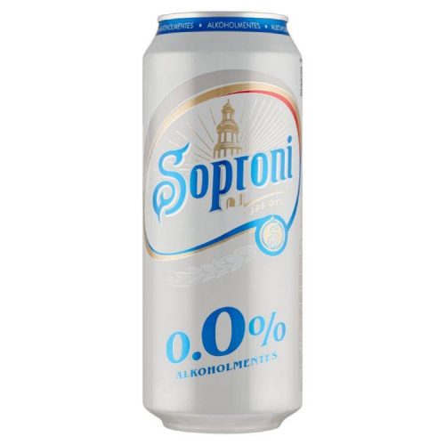 SOPRONI SÖR VILÁGOS DOBOZOS 0% DRS 500ML