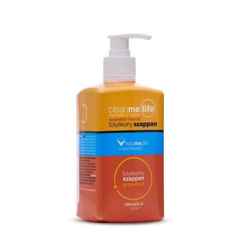 CLEANME.LIFE FOLYÉKONY SZAPPAN SZELEKTÍV VIRUCID GRAPEFRUIT 500ML