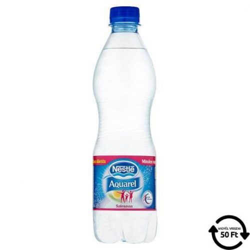 NESTLÉ AQUAREL ÁSVÁNYVÍZ SZÉNSAVAS DRS 500ML