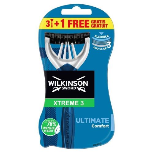 WILKINSON XTREM3 BOROTVA ELDOBHATÓ ULTIMATE COMFORT  4DB