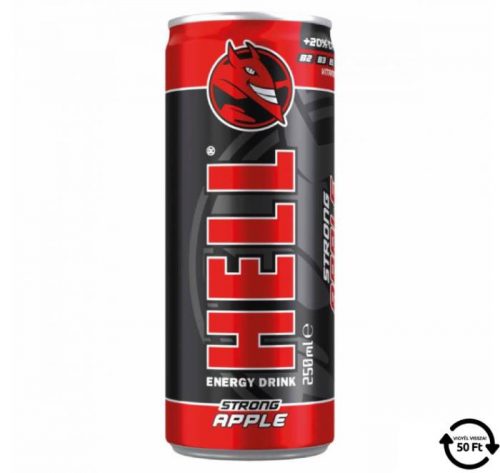 HELL ENERGIAITAL APPLE STRONG DRS 250ML