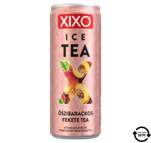 XIXO ICE TEA ŐSZIBARACK DRS 250ML