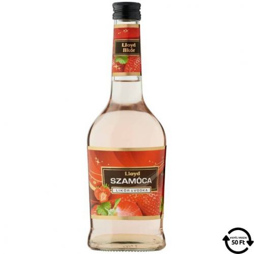 LLOYD LIKŐR ÉS VODKA SZAMÓCA 18% DRS 500ML