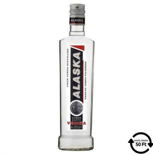 ALASKA VODKA BLACK 37,5% DRS 500ML