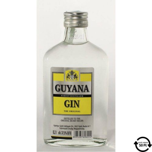 GUYANA DRY GIN 37,5% DRS 200ML