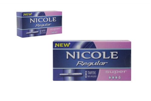 NICOLE REGULAR TAMPON APLIKÁTOROS SUPER 8DB