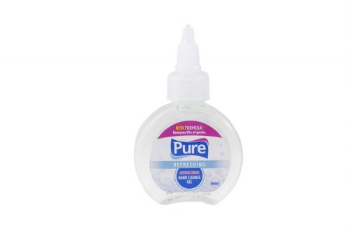 PURE KÉZTISZTÍTÓ GÉL ANTIBAKTERIÁLIS 60ML