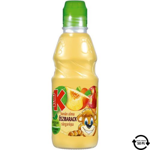 KUBU SÁRGARÉPA-ALMA-BANÁN-ŐSZIBARACK 32% DRS 300ML