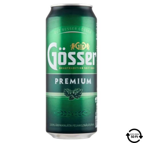 GÖSSER SÖR DOBOZOS 5% DRS 500ML