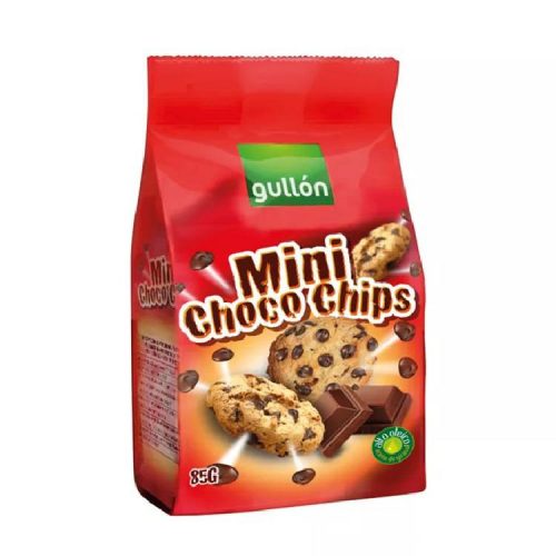 GULLON MINI CHOCO CHIPS KEKSZ 85G