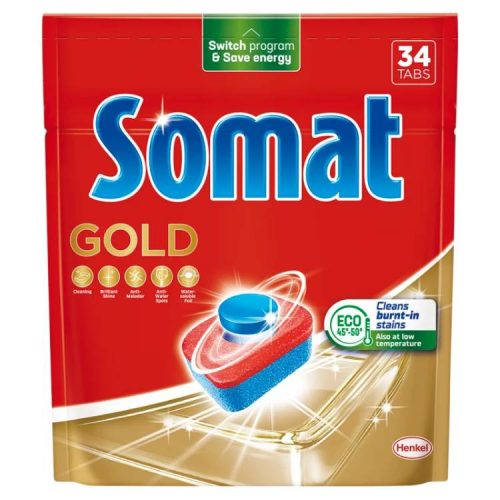 SOMAT GOLD MOSOGATÓGÉP TABLETTA 34DB