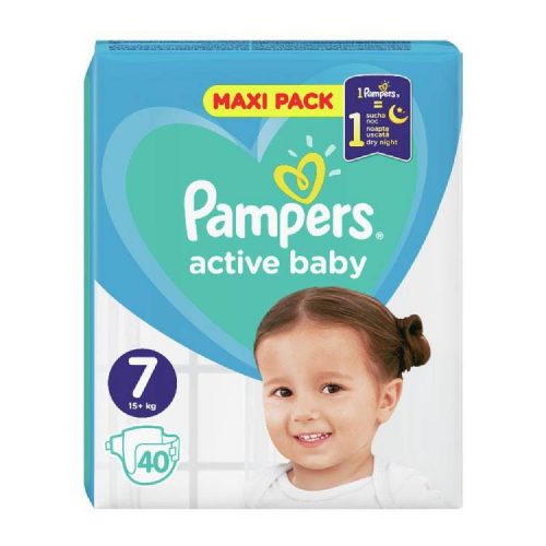 PAMPERS PELENKA MAXIPACK S7 15KG+ 40DB