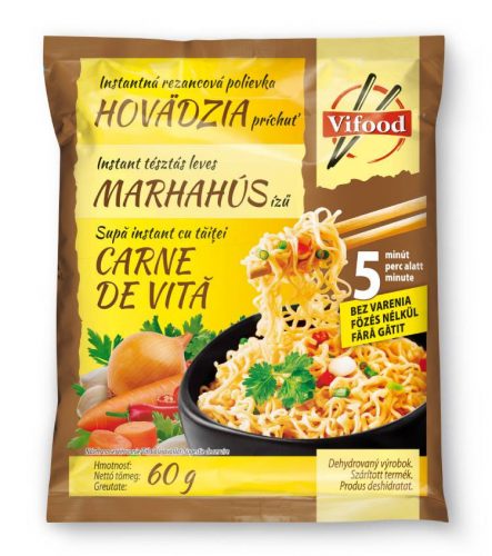 VIFOOD INSTANT LEVES MARHAHÚS ÍZŰ 60G