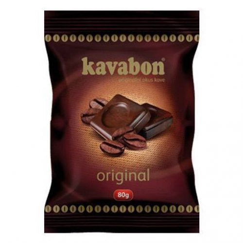 KAVABON KEMÉNYCUKORKA KÁVÉS 80G