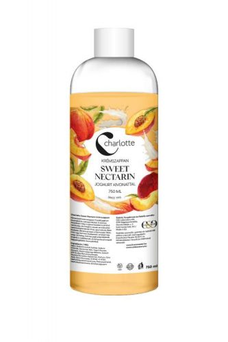 CHARLOTTE KRÉMSZAPPAN UTÁNTÖLTŐ SWEET NECTARIN 750ML