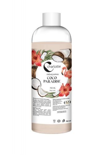 CHARLOTTE KRÉMSZAPPAN UTÁNTÖLTŐ COCO PARADISE 750ML