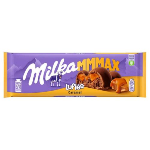 MILKA TÁBLÁS CSOKOLÁDÉ LUFLEE CARAMEL 250G