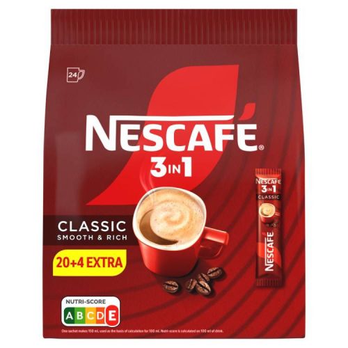 NESCAFÉ CLASSIC KÁVÉ INSTANT 3IN1 24X16,5G