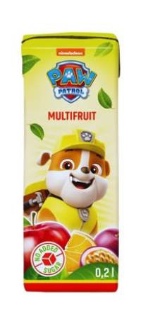 PAW PATROL MANCS ŐRJÁRAT GYÜMÖLCSLÉ TRÓPUSI GYÜM.MIX 50% 200ML