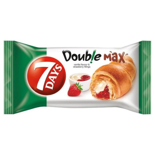 7DAYS DOUBLE MAX CROISSANT VANÍLIÁS EPRES 80G