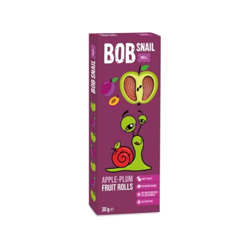 BOB-SNAIL GYÜMÖLCSTEKERCS ALMA-SZILVA 30G