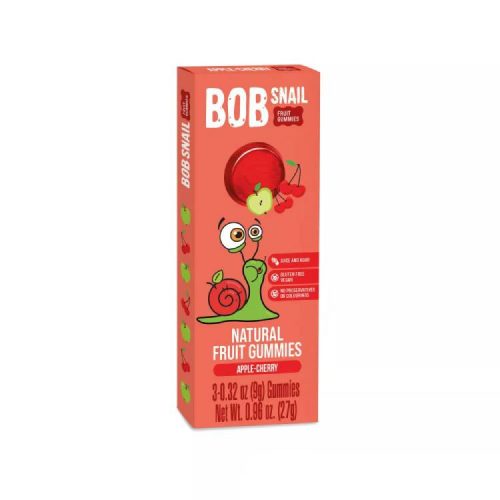 BOB-SNAIL GYÜMÖLCSZSELÉ ALMA-MEGGY 27G