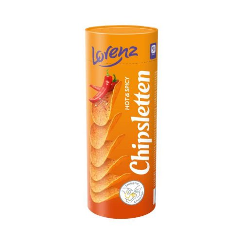 LORENZ CHIPSLETTEN HOT&SPICY 100G