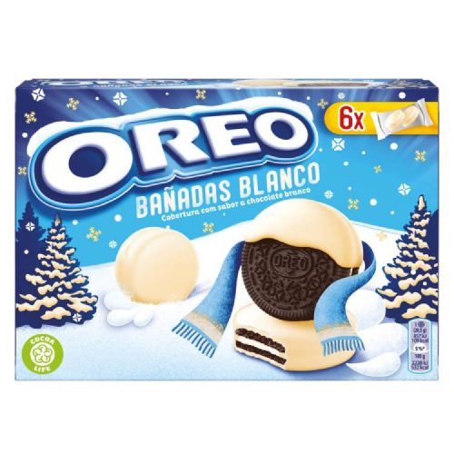 (KAR) KARÁCSONYI OREO KEKSZ FEHÉR BEVONATTAL 246G