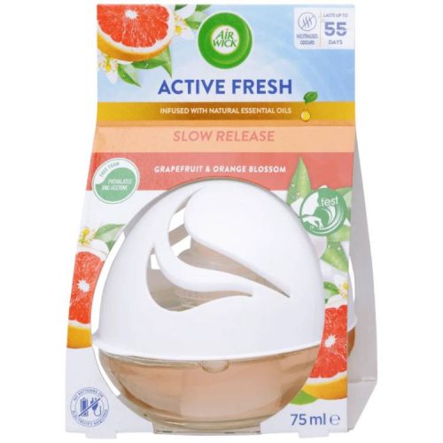 AIRWICK ACTIVE FRESH LÉGFRISSÍTŐ GÖMB GRAPEFRUIT NARANCSVIRÁG 75G