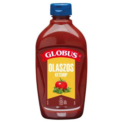 GLOBUS KETCHUP OLASZOS FLAKONOS 470G