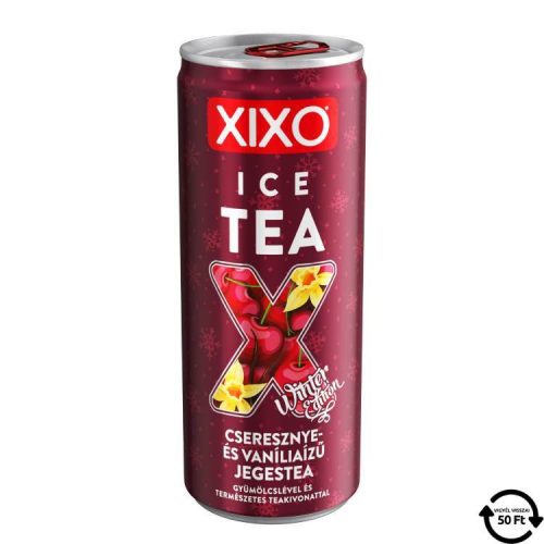 XIXO ICE TEA CSERESZNYE VANÍLIA WINTER EDITION DRS 250ML