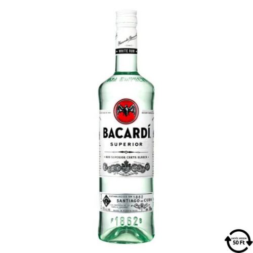 BACARDI CARTA BLANCA 37,5% DRS 700ML